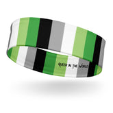 Aromantic Pride Headband